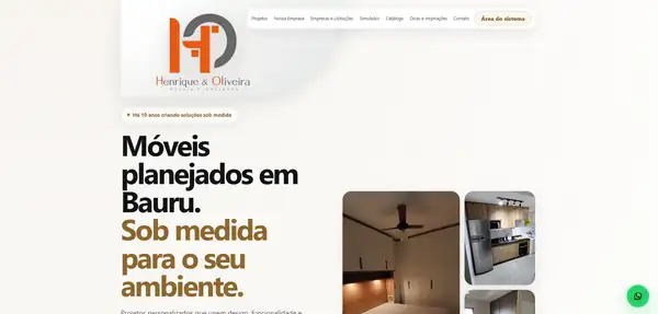 Site Henrique e Oliveira